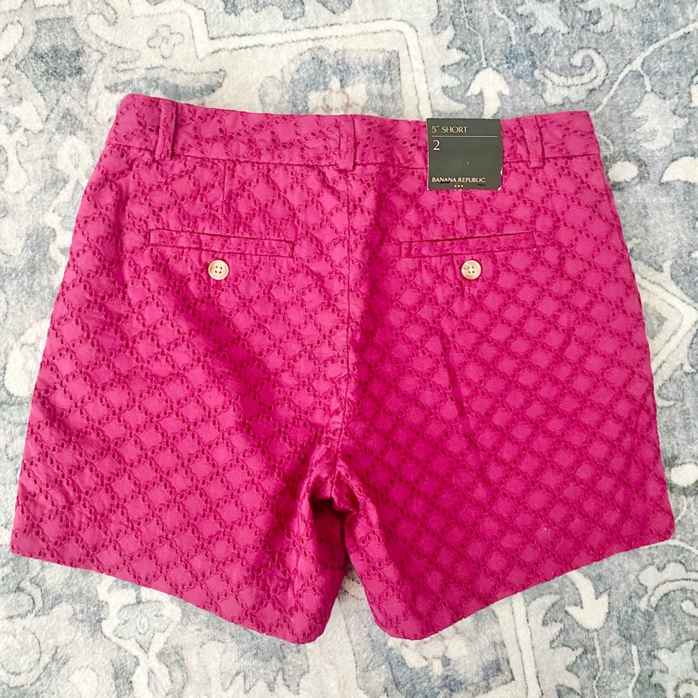 NWT Banana Republic Textured Shorts - 2